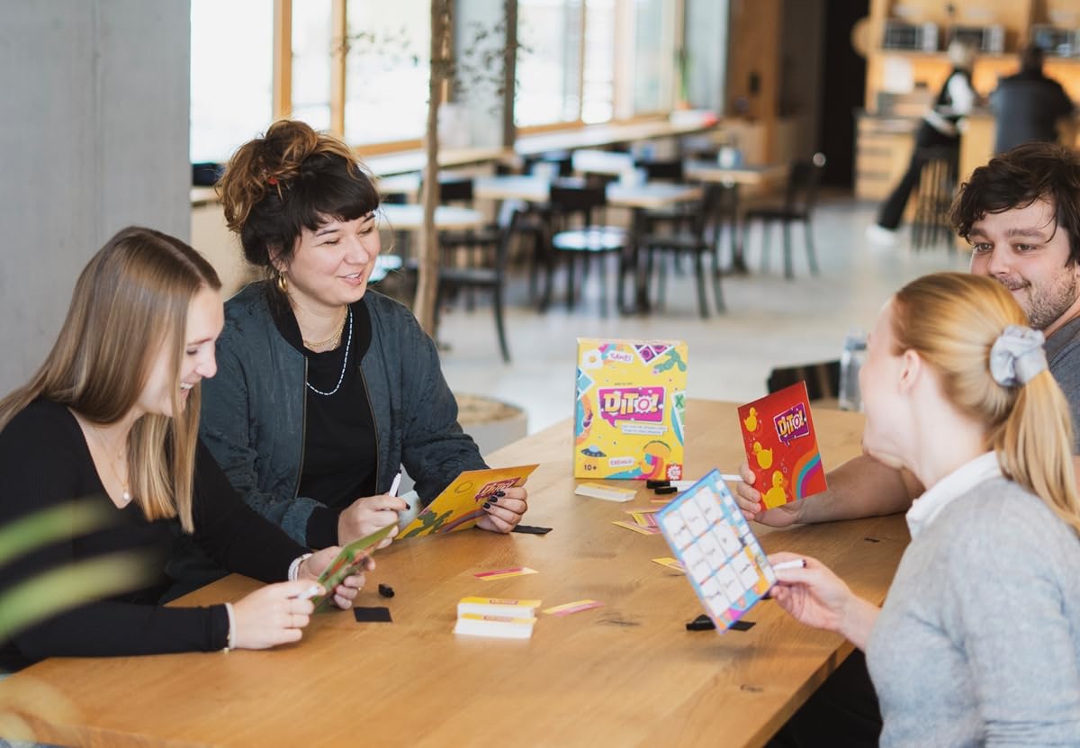 Game Factory 646031 Ditto, the wordy party game for 3 to 7 players