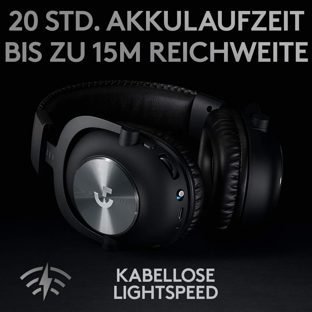 Logitech G PRO X LIGHTSPEED Gaming-Headset (2. Generation) mit - 920-009389