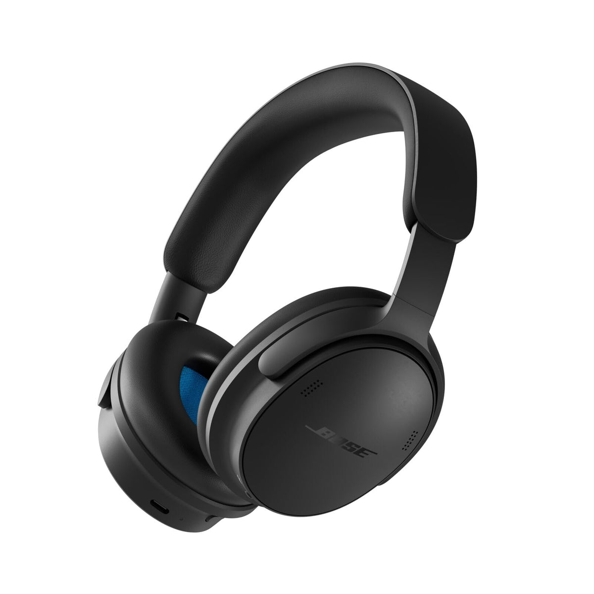 Bose QuietComfort Headphones (2nd Gen.) – Wireless over-ear headphones, active noise cancelling, microphone, 360-degree sound, USB-C charging, lossless audio, up to 24 hours playback, Black - 895491-0100