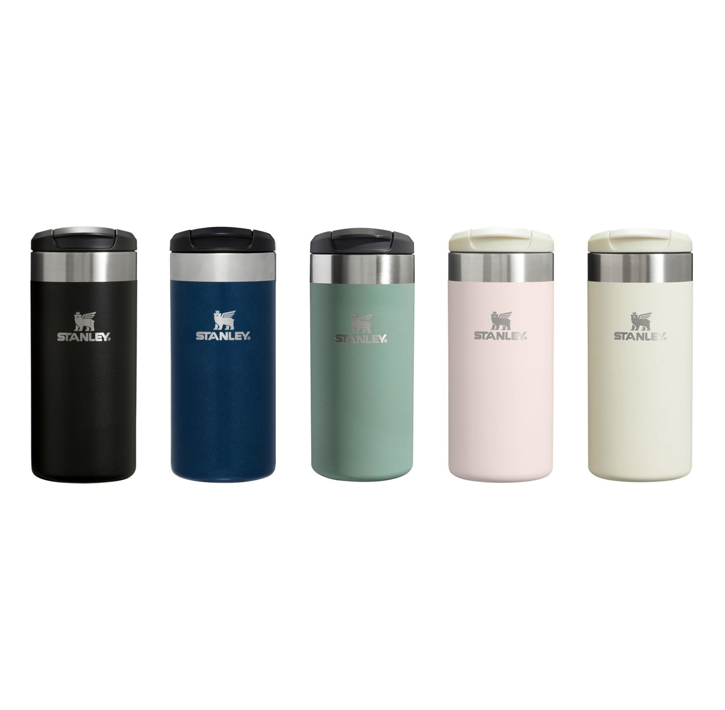 Stanley 1913 Aerolight Transit Thermo Mug 0.35L - Keeps Hot for 4 Hours - Dishwasher Safe - Coffee Mug To Go Leak-Proof - Compatible with Common Car Drink Holders - Lilac - 10-10788-150