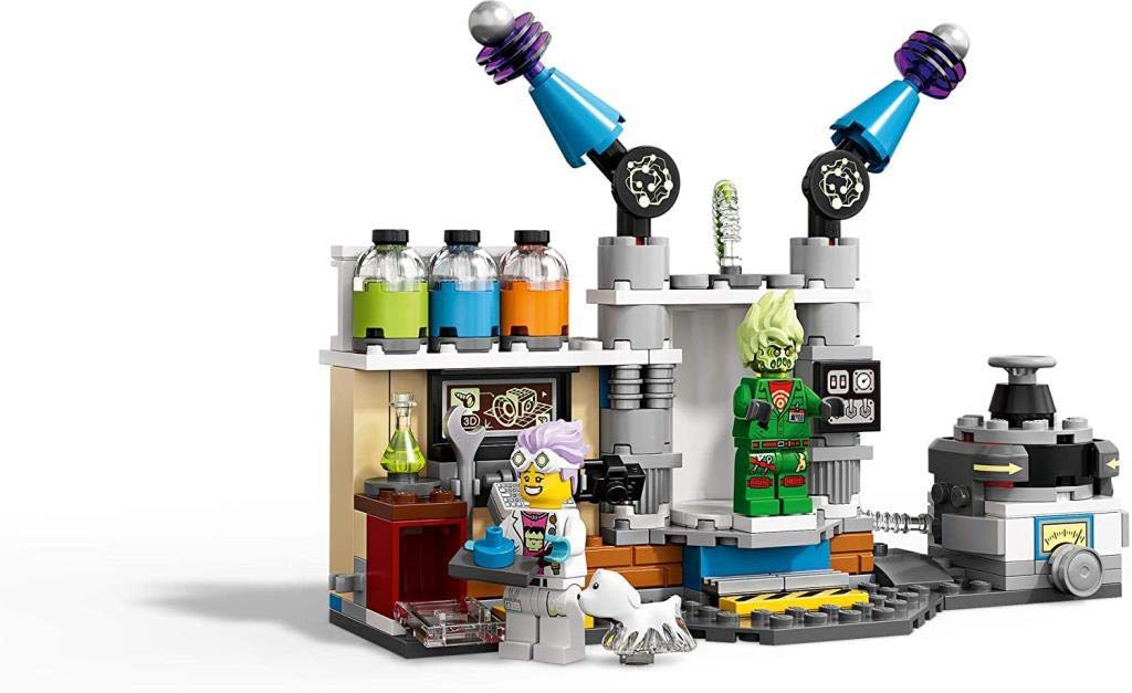LEGO Hidden Side 70418 J.B.'s Ghost Lab, toy for children with augmented reality functions