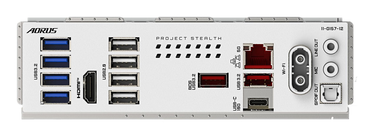 GIGABYTE B850 AORUS Stealth Ice Mainboard – Supports AMD Ryzen 9000 series CPUs, digital 14+2+2 phase VRM, up to 8200 MHz DDR5 (OC), 2 x PCIe 5.0 + 2 x PCIe 4.0 M.2, Wi-Fi 7, 5 GbE LAN