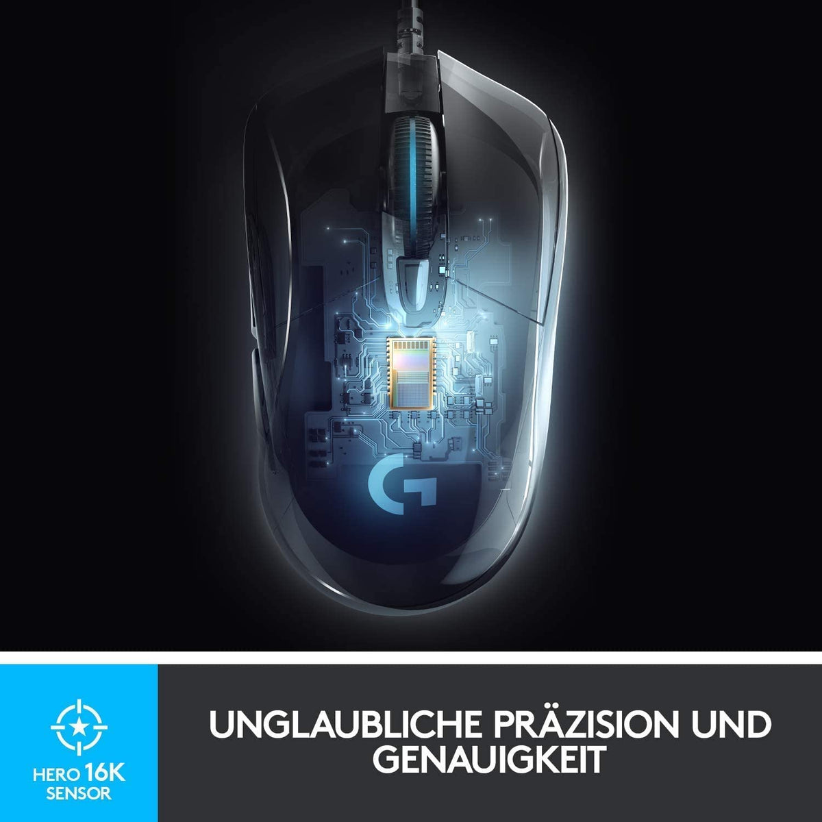 Logitech G G403 Hero Gaming Mouse 25K DPI Sensor - 910-005632