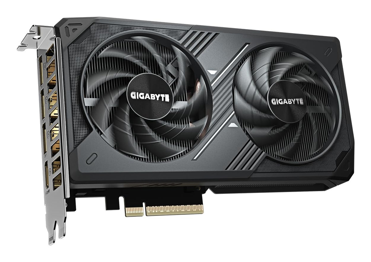 Placă grafică Gigabyte GeForce RTX 5060 WINDFORCE OC 8G - 8 GB GDDR7, 128 biți, PCI-E 5.0, ceas de bază 2512 MHz, 3 x DisplayPort, 1 x HDMI, GV-N5060WF2OC-8GD