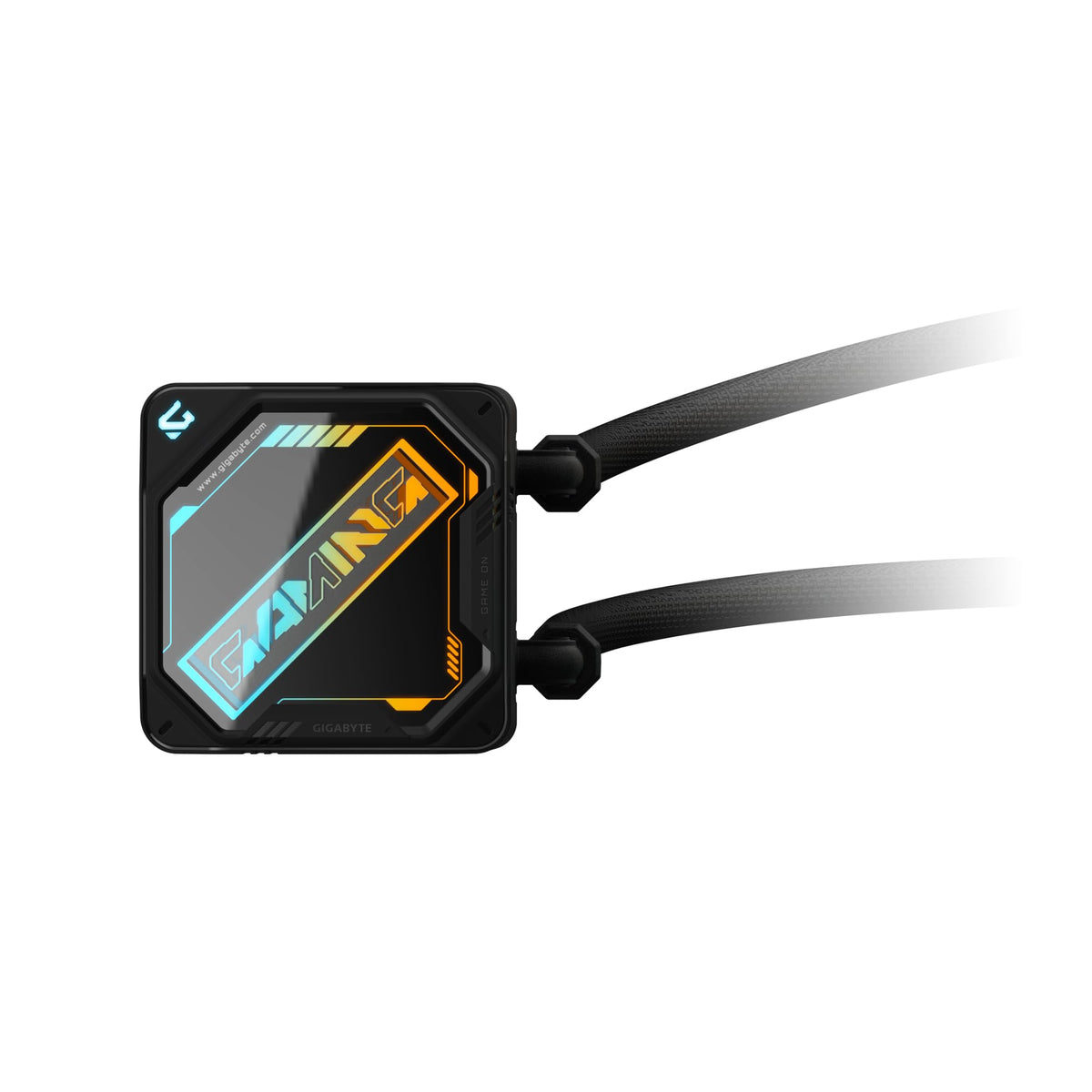 GIGABYTE Gaming 360 Liquid Cooler for CPU - 3x120 mm ARGB Fans, Slide Lock Mechanism, Daisy Chain, Compatible with Intel LGA 1851 and AMD AM5 - GP-GIGABYTE