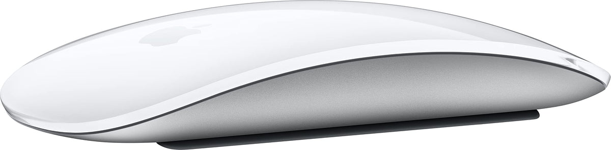 Apple Magic Mouse: Bluetooth, rechargeable. Compatible with Mac or iPad; White, Multi-Touch surface (Lightning) - MK2E3Z/A