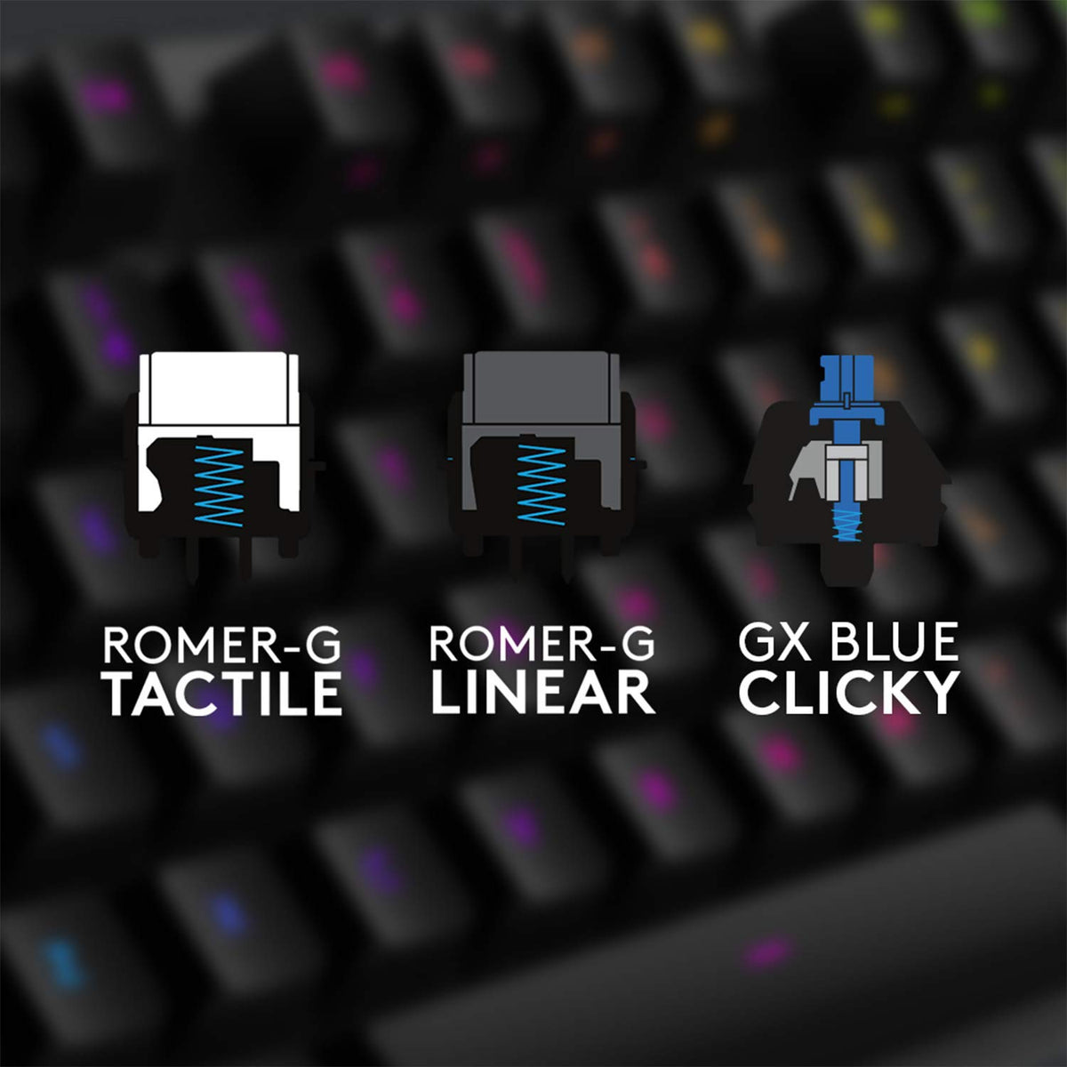 Logitech G512 mechanical gaming keyboard - 920-009345
