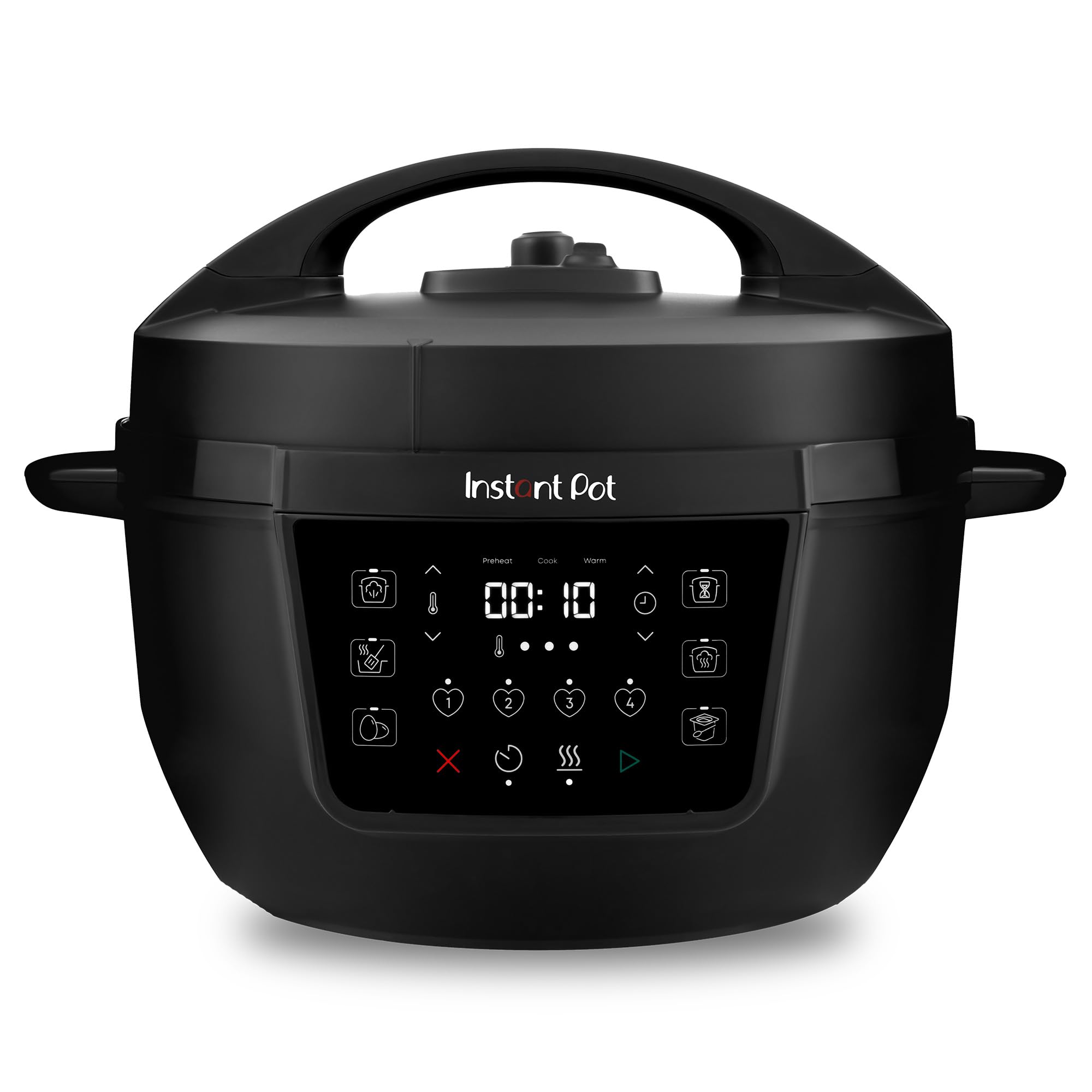 Instant Pot Multicooker XL 7.1L 7-in-1 Smart Cooker - pressure cooker, slow cooker, rice cooker, sauté pan, yogurt maker, steamer and food warmer, black - 140-0019-01-EU