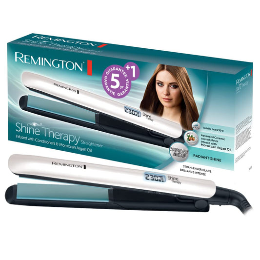 Remington Shine Therapy Hair Straightener, 110 mm, 150–230°C, LCD Display, S8500 - 45347540100