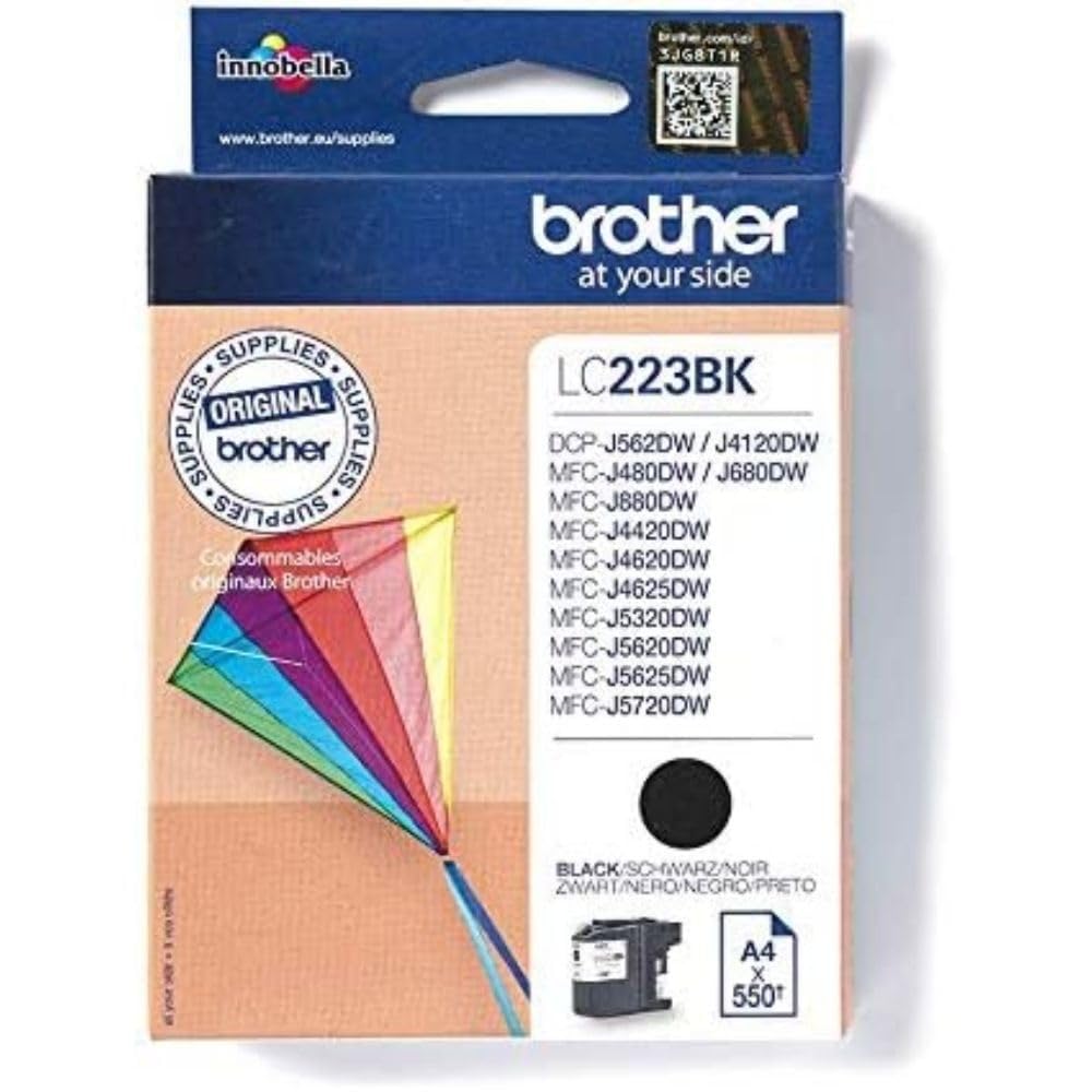 Brother Original Tintenpatrone LC-223BK schwarz DCP-J4120DW