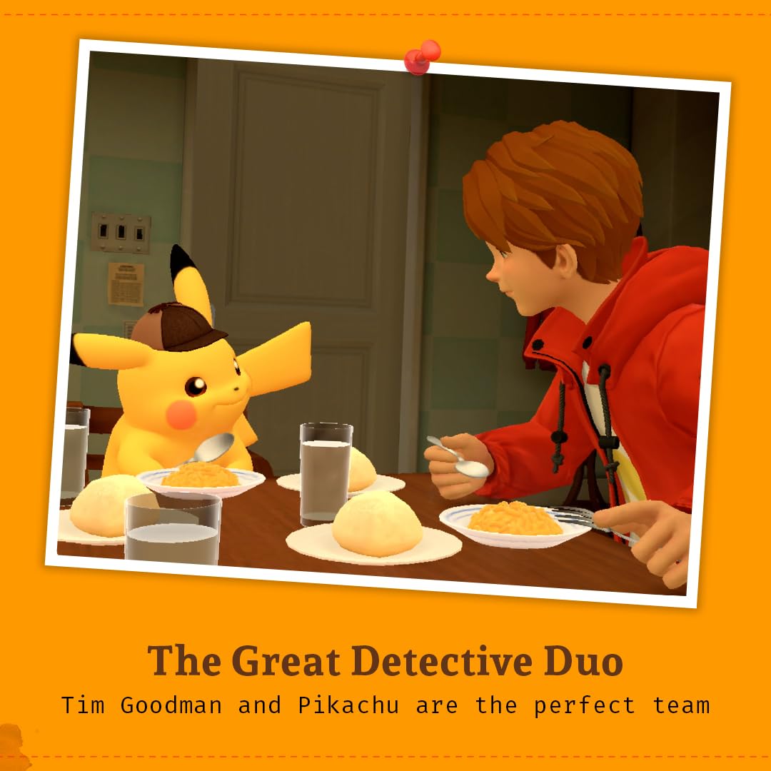 Nintendo Detective Pikachu Returns Standard Traditional Chinese, German, English, Spanish, French, Italian - 1232390