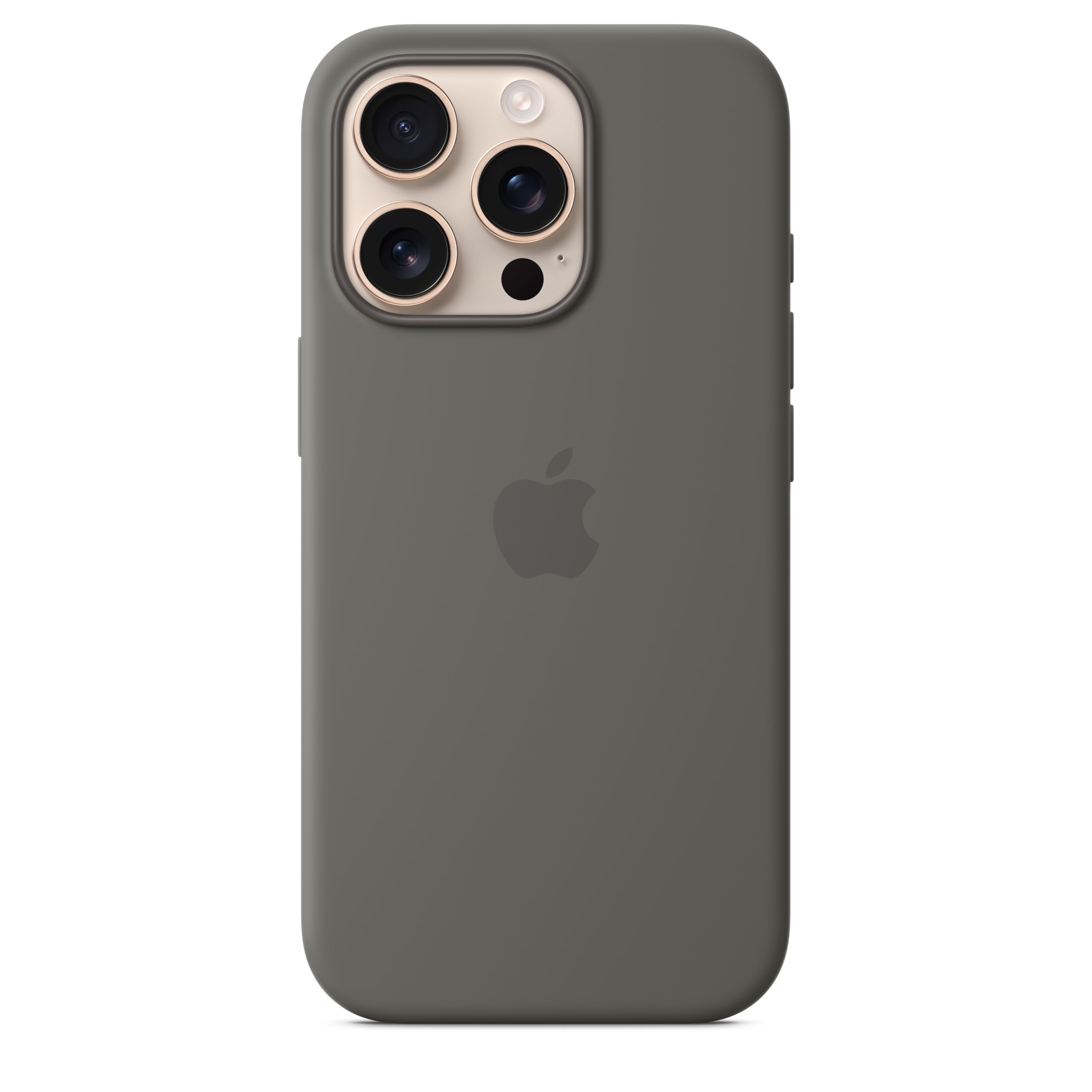 Apple iPhone 16 Pro Silicone Case with MagSafe - Stone Gray  - MYYL3ZM/A