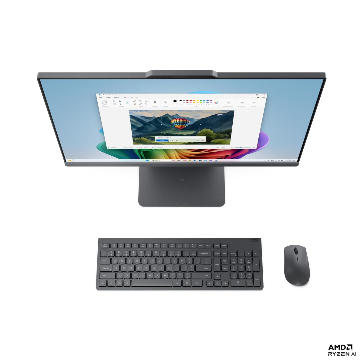 Lenovo IdeaCentre All-In-One | 23.8" FHD Display | Ryzen 7 250 | 16GB | 1TB - F0JC001DGE
