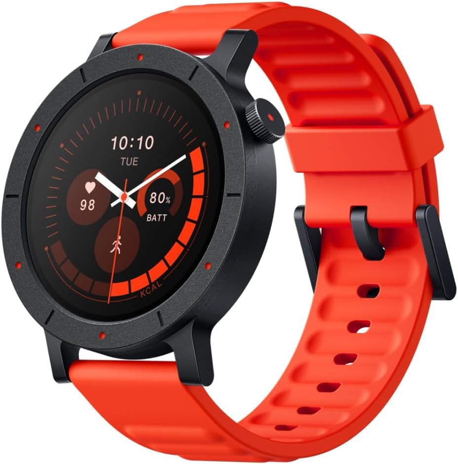 CMF Watch 3 Pro - Smartwatch 1.43" AMOLED, 13 Day Battery, Dual GPS, Bluetooth Calls with AI Noise Reduction, Heart Rate & Sleep Tracking - Orange - D399