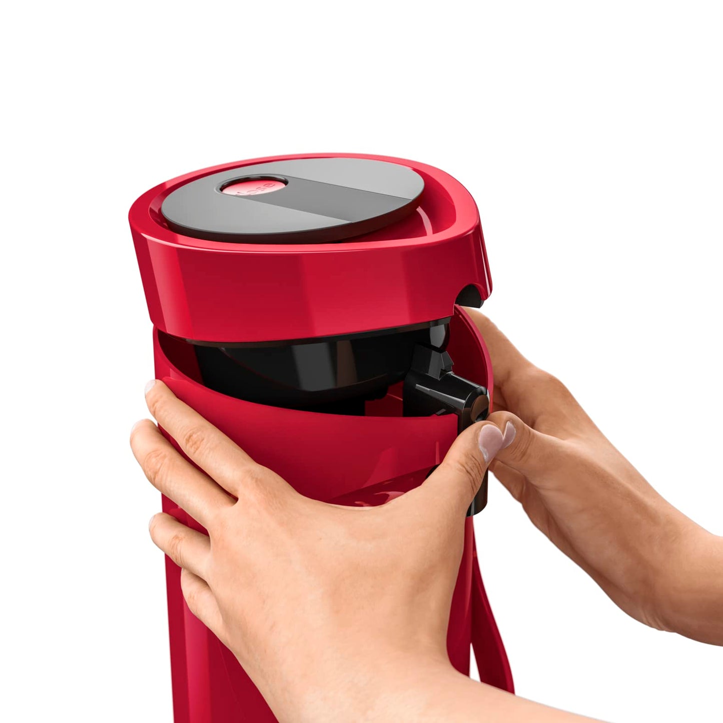 Emsa Ponza pump vacuum jug, thermos bottle, 1.9l capacity