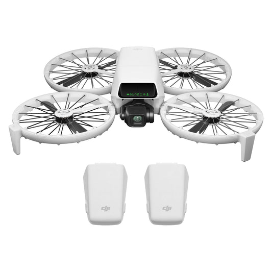 DJI Flip Combo with 2 Batteries without Screen Remote Control, Drone with 4K UHD Camera for Adults, Palm Start, Auto Return, Smart Flight, 2 Batteries - DF1A0424