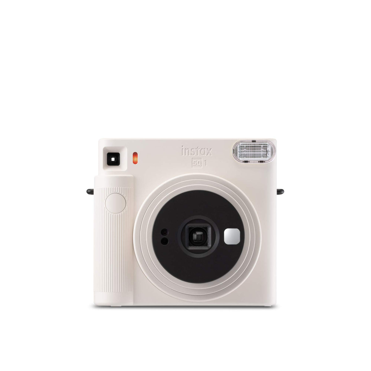 FUJIFILM instax Square SQ1™ Sofortbildkamera in Farbe | Kamera mit Sofortdruck für spontane Aufnahmen – Selfiemodus, Spiegel & automatische Belichtung – Square Format für Gruppenfotos | Chalk White