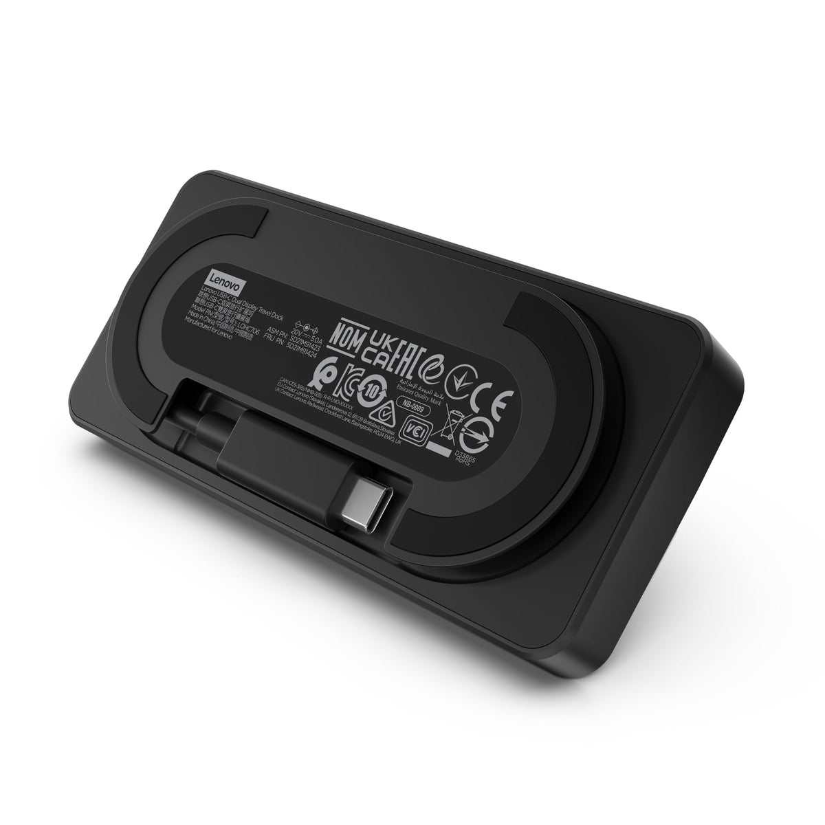 Lenovo USB Hub, 40B90000WW, Black - S77202512