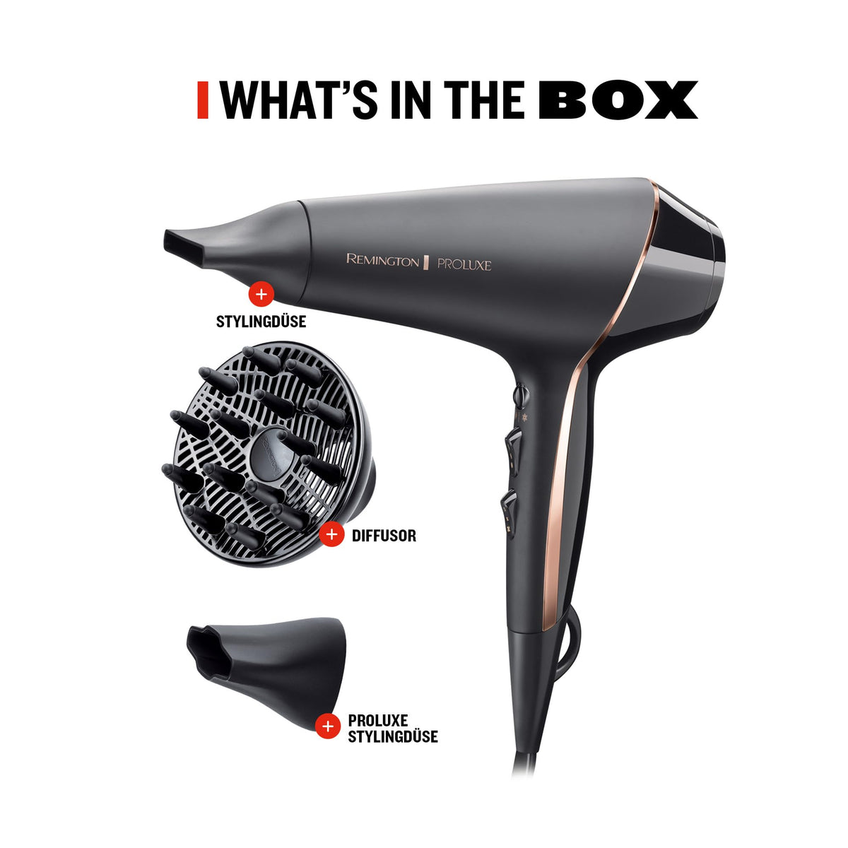 REMINGTON Hair Dryer AC9140B PROluxe Midnight