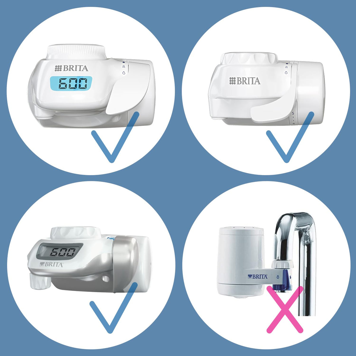 BRITA ON TAP V-MF filtru de apă de rezervă pentru sistemele ON TAP și ON TAP PRO - 1052394