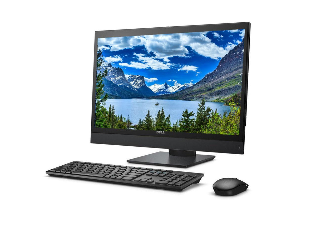 DELL OptiPlex 5250 All in One Desktop Computer PC, with 21.5-inch monitor, Intel Pentium Gold G4560, 8GB RAM, 256GB SSD, US QWERTY keyboard, WiFi, Bluetooth, Windows 11 Pro (Refurbished)