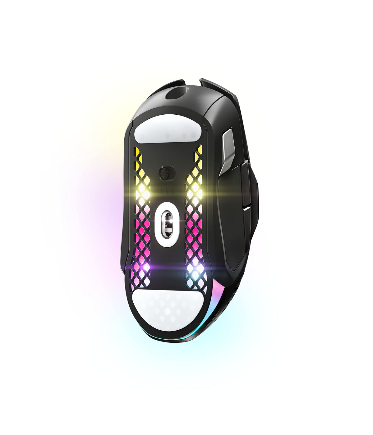 SteelSeries Aerox 5 Wireless – RGB gaming mouse with surface openings – Ultra-lightweight, water-resistant design – 9 buttons – Bluetooth/2.4 GHz – Optical TrueMove Air sensor with 18,000 DPI - 62406
