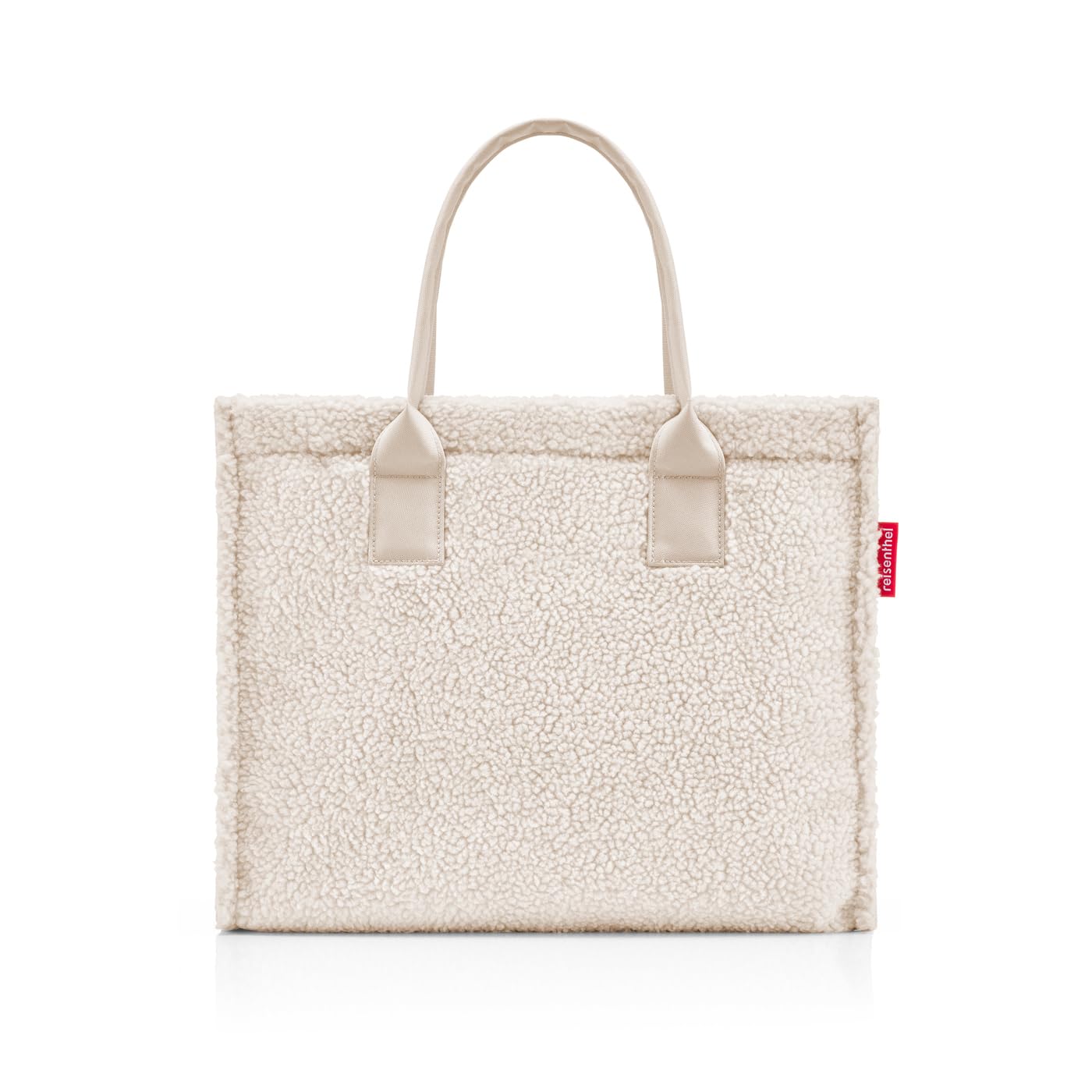 reisenthel daily shopper teddy sand – modern, straightforward shopper for every occasion - practical handbag, large enough for your purchases and everyday items - DN1042