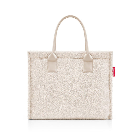 reisenthel daily shopper teddy sand – shopper modern, simplu pentru fiecare ocazie - geantă de mână practică, suficient de mare pentru cumpărături și obiecte de zi cu zi - DN1042