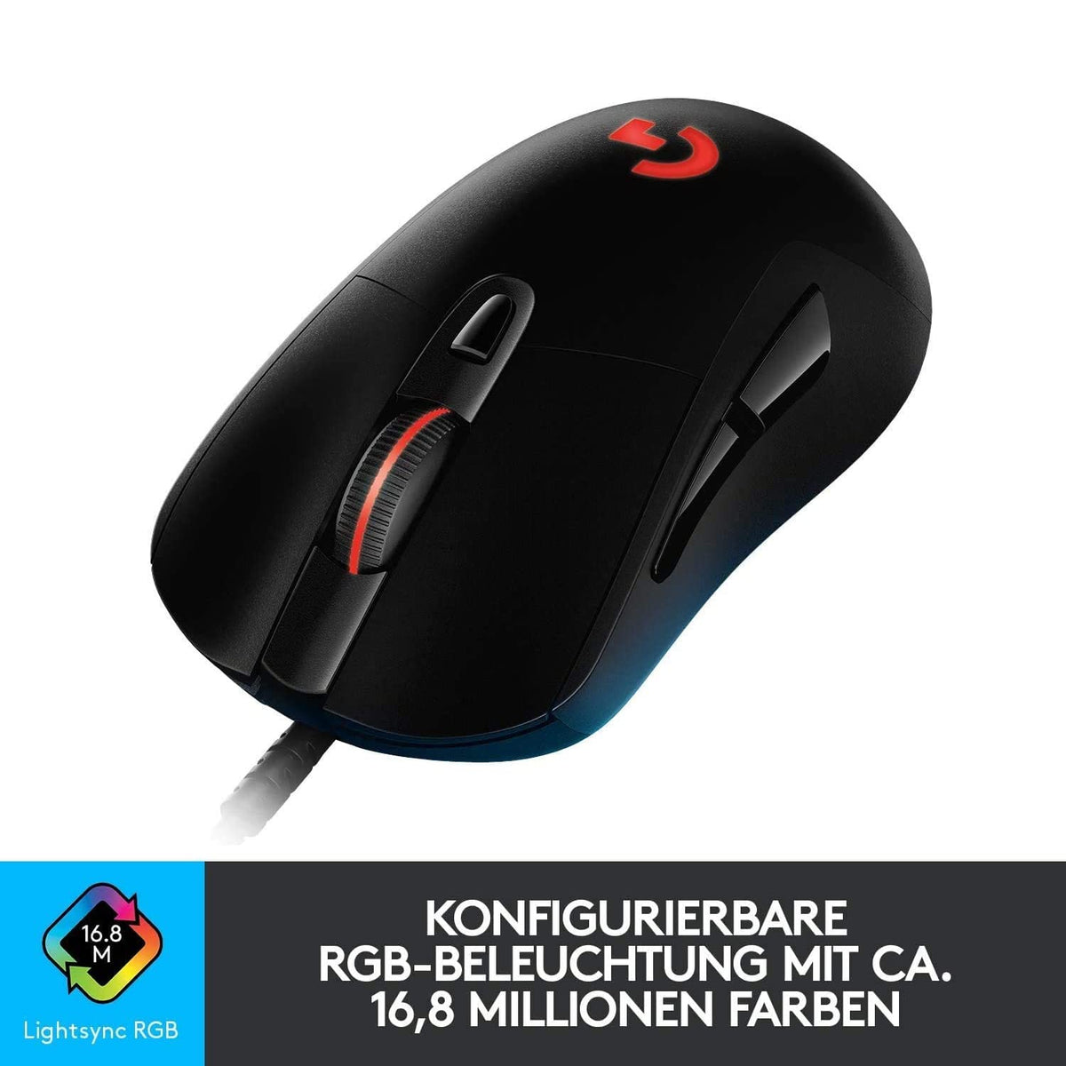 Logitech G G403 Hero Gaming Mouse 25K DPI Sensor - 910-005632