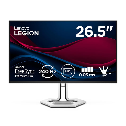 Lenovo Legion Pro 27UD-10 | 26.5" UHD OLED Gaming Monitor | 240 Hz | 0.03ms - 68CEGACBEU