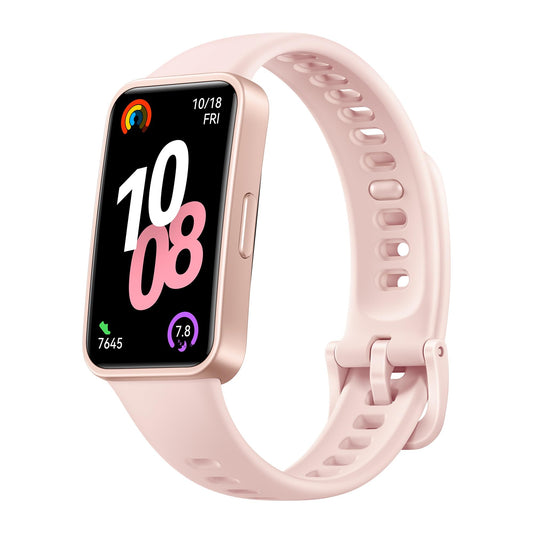 HUAWEI Band 10 Smartwatch, AI-powered fitness tracking with sleep analysis, average heart rate variability (HRV) while sleeping, up to 14 days battery life, for iOS & Android, rose - Nora-B19F