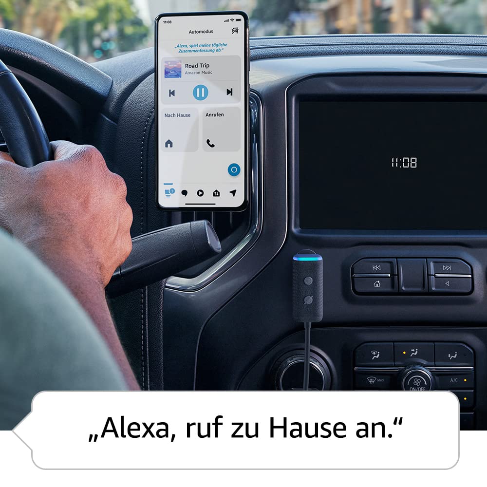 Certified and Refurbished Echo Auto (2nd Gen) – Take Alexa along for the ride - G2R8WD