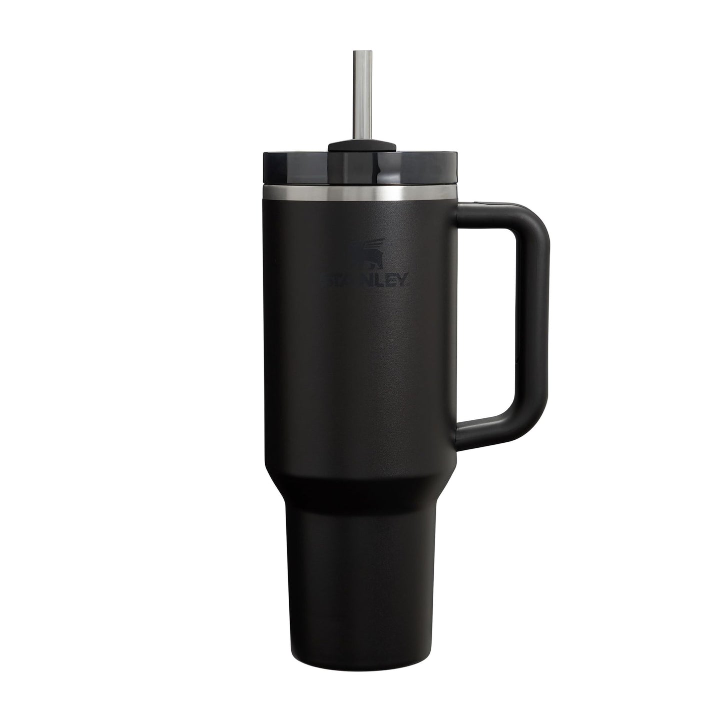 STANLEY 1913 Quencher H2.0 Flowstate Drinking Bottle with Straw 1.2L - Thermo Mug Cools 11 Hours - 48 Hours Ice Cold - Dishwasher Safe - Thermos Bottle BPA Free - Drinking Cup - Black 2.0 - 100000144325