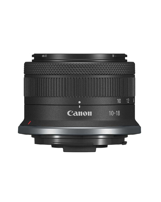 Canon RF-S Obiectiv 10-18mm F4.5-6.3 IS STM – Obiectiv ultra-angular cu zoom, stabilizare pe 4 trepte, ideal pentru călătorii și vlogging | Compatibil cu sistemul EOS R - 6262C005
