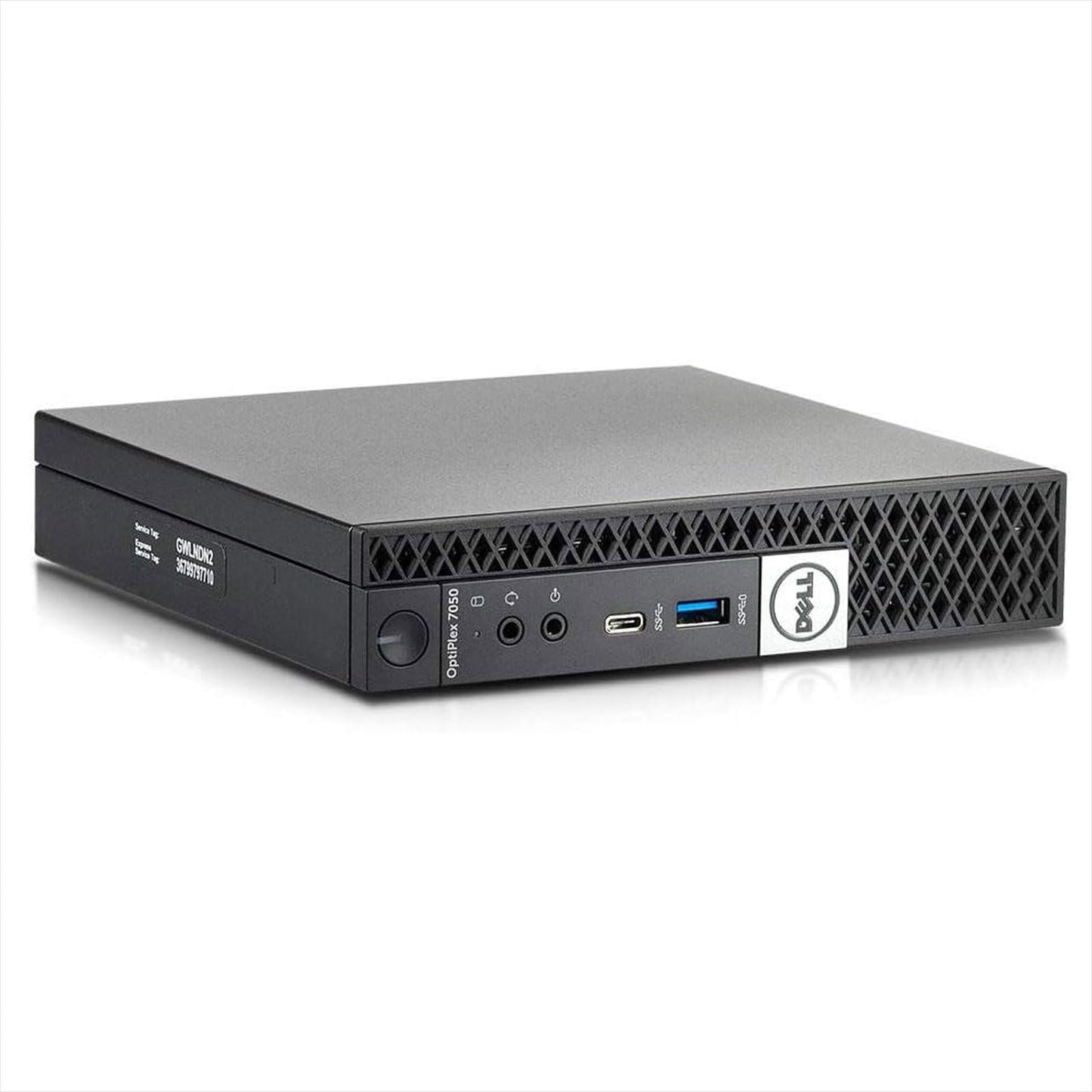 DELL Optiplex 7050 Tiny Mini PC Desktop PC Business Intel Core i7 7th, RAM 16 GB, SSD 256 GB, Wifi USB, HDMI + Displayport, Windows 11 Pro + Libre Office (generally overhauled)