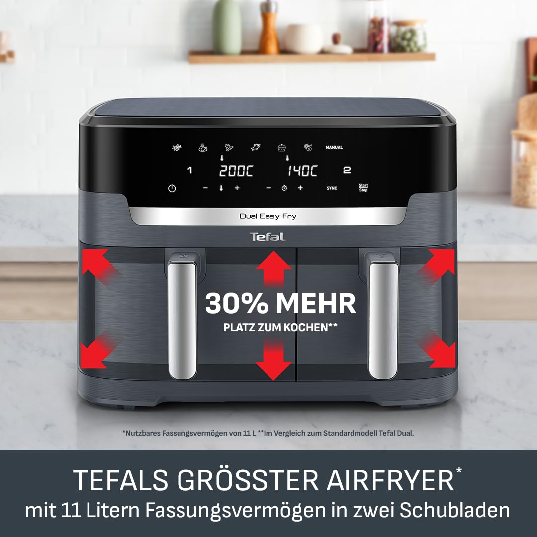 Tefal Dual Easy Fry - EY942BE0