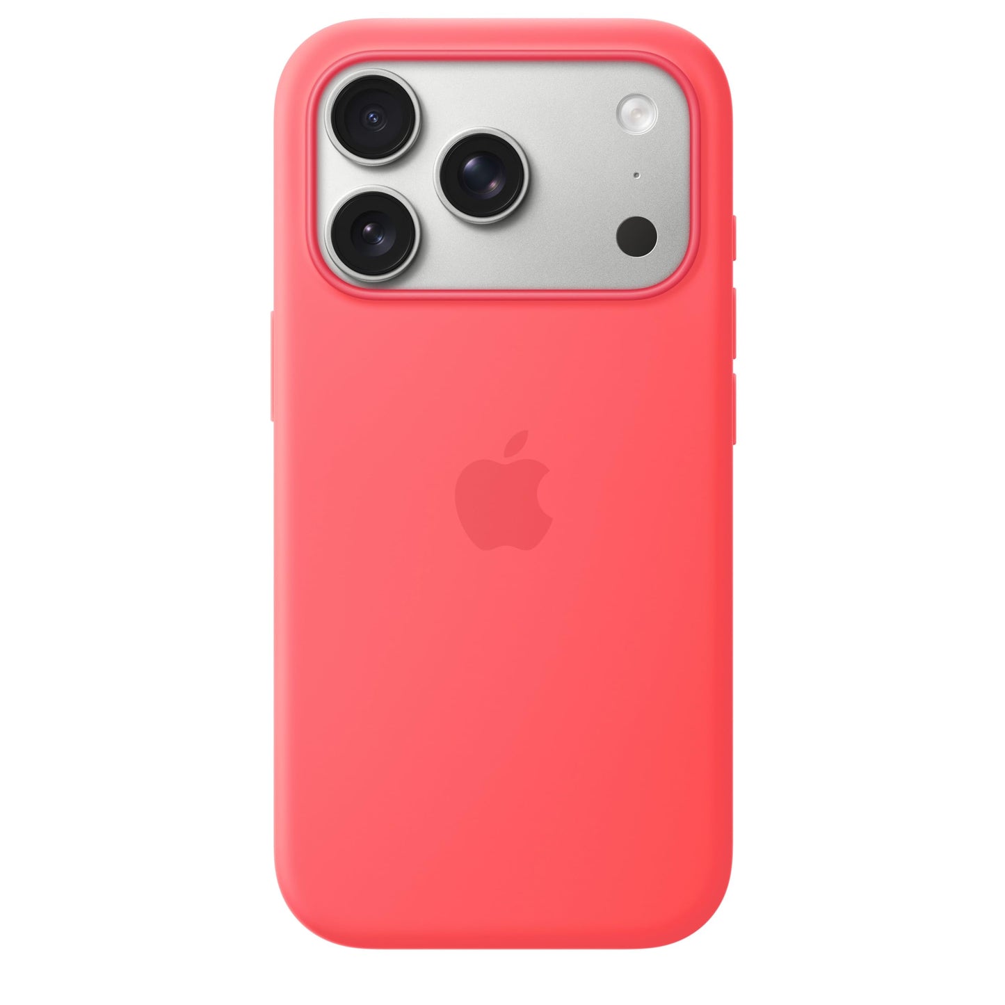 Apple iPhone 17 Pro Silicone Case with MagSafe - Guava Pink  - MHW04ZM/A