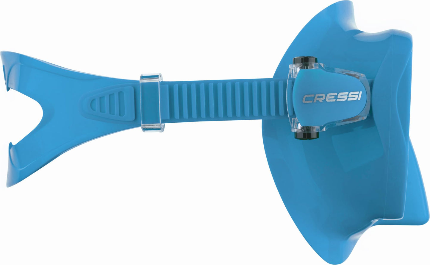 Cressi Frameless diving mask F1 - Fog-free glass lens, diving goggles - Ergonomic silicone edge, snorkel mask - dry snorkel & snorkel set - turquoise - mask - ZDN281025
