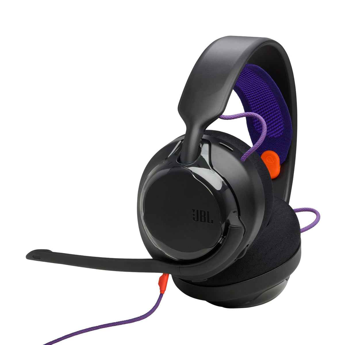 Căști de gaming over-ear JBL Quantum 250 cu fir, negru - JBLQTUM250BLK