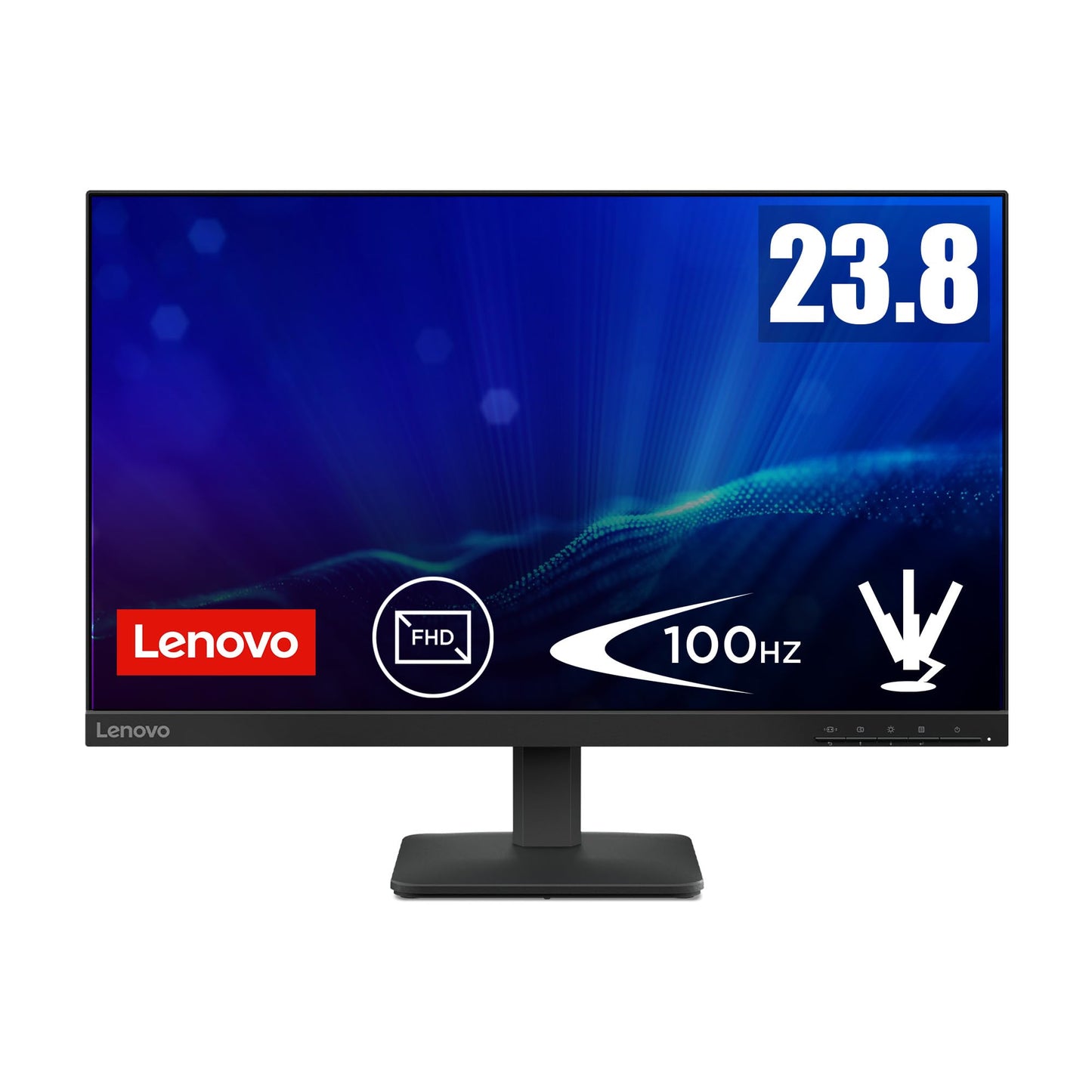 Lenovo L24-4e | Monitor | 23.8" Full HD | 100Hz | IPS | HDMI 1.4 | VGA - 68C2KAC1EU