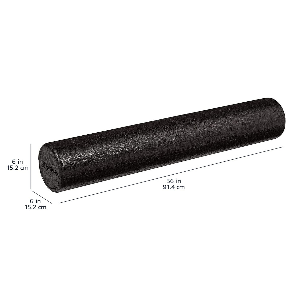 Amazon Basics Pilates Roller Foam Blue, High Density - EPPBK-36-1