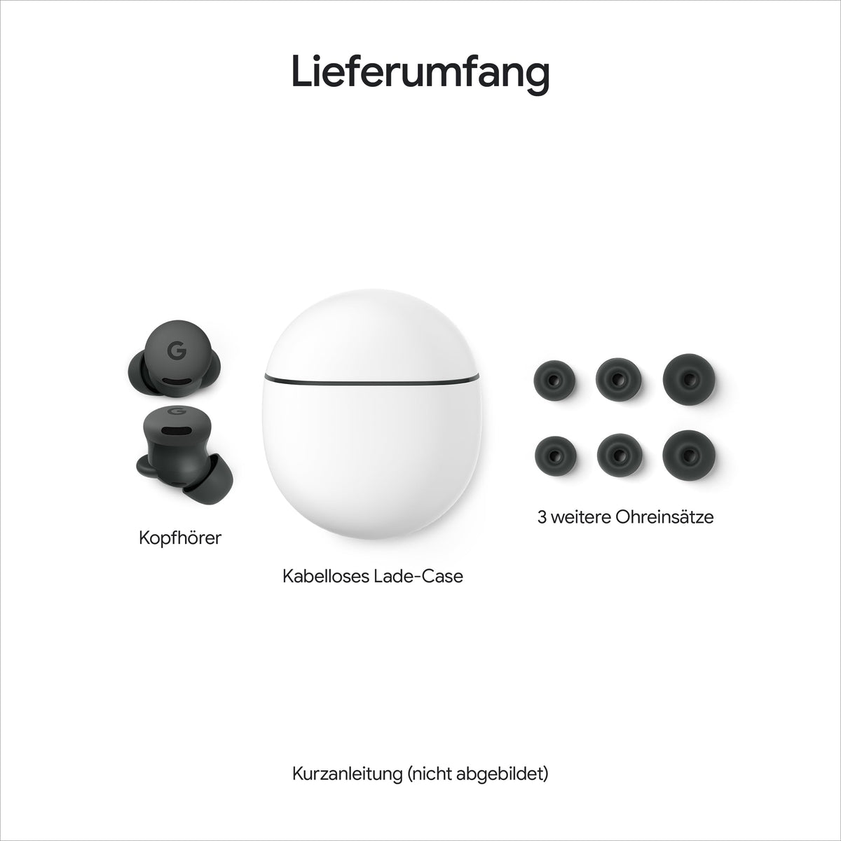 Google Pixel Buds 2a – Wireless headphones with active noise cancellation – Lightweight and comfortable – Water-resistant – Bluetooth compatible – Berry - GA09845-EU