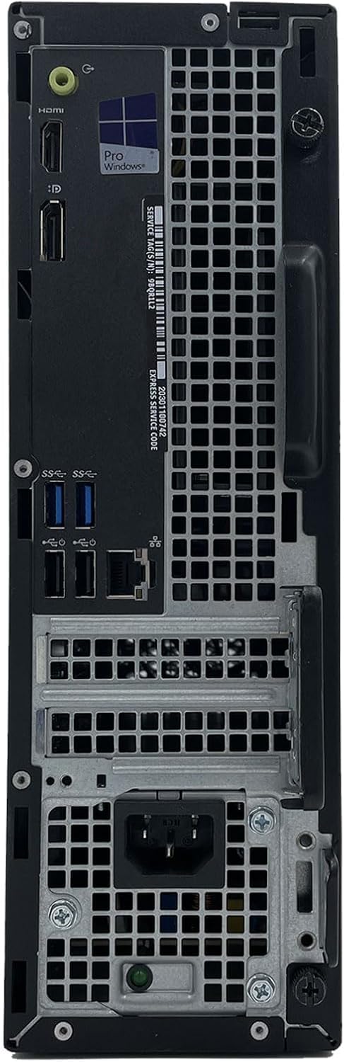 Dell Optiplex 3050 SFF PC Desktop Computer, Windows 11 Pro + Office 2021, Intel Core i7-6700 RAM 16GB DDR4 SSD 512GB HDMI Display Port (Refurbished) (DELL-3050-SFF-I7-16-512)