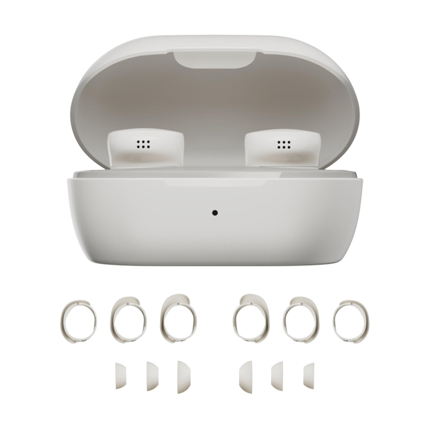 Bose QuietComfort Wireless Noise Canceling Earbuds, Lifestyle Bluetooth Earbuds for Sports and More with Active Noise Canceling, Up to 8.5 Hour Battery Life, Smoke White - 888507-0200