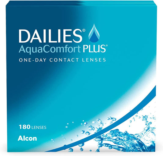 Dailies AquaComfort Plus daily lenses soft | 180 pieces | BC 8.7 mm | DIA 14.0 mm | -05.00 diopters - 100069114