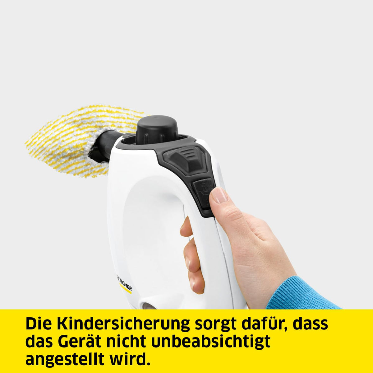 Kärcher Steam Cleaner SC 1, Steam Pressure: 3 bar, Heating Time: 3 min - 1.516-400.0