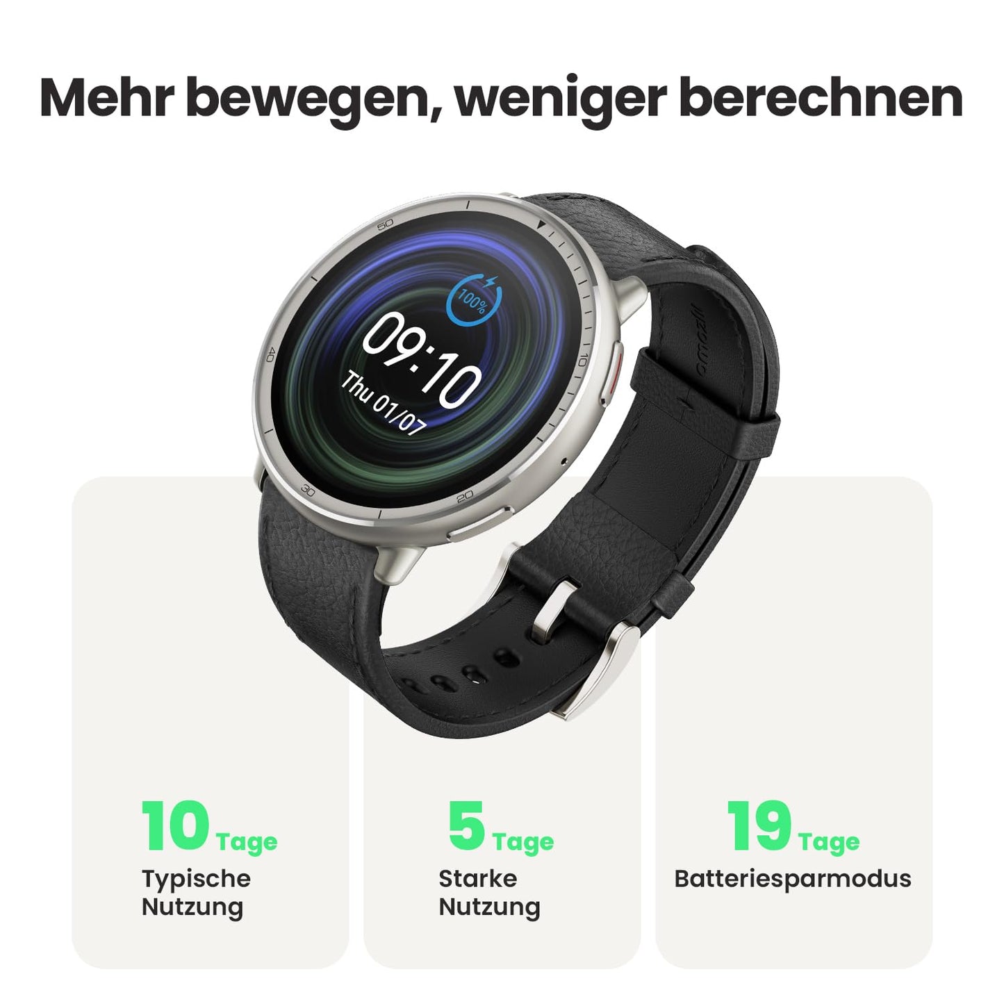 Amazfit Active 2 Smart Watch 44mm, NFC payment, AI, voice control, GPS & free maps, 10 days battery, fitness tracker with 160+ sports modes, 5 ATM waterproof for Android & iPhone
