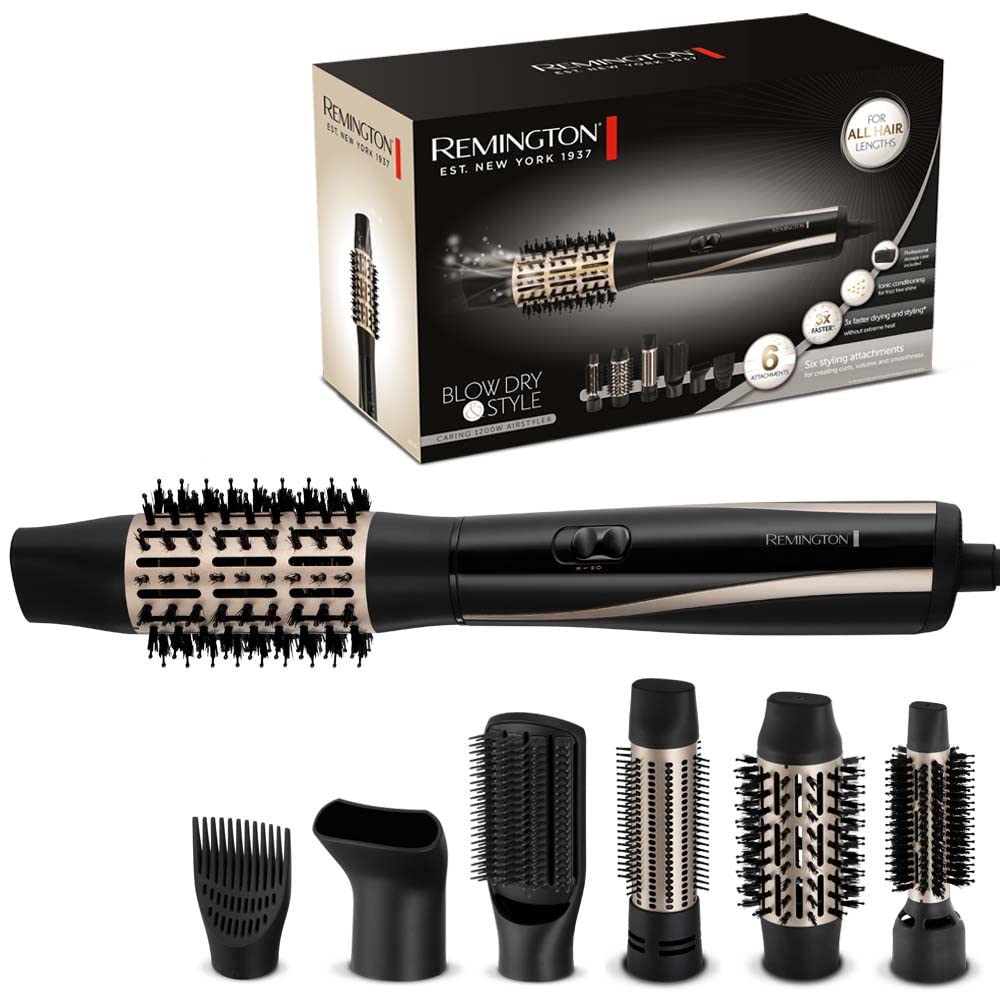 REMINGTON Warmluftbürste AS7700 E51 Blow Dry & Style 1200W Airstyler
