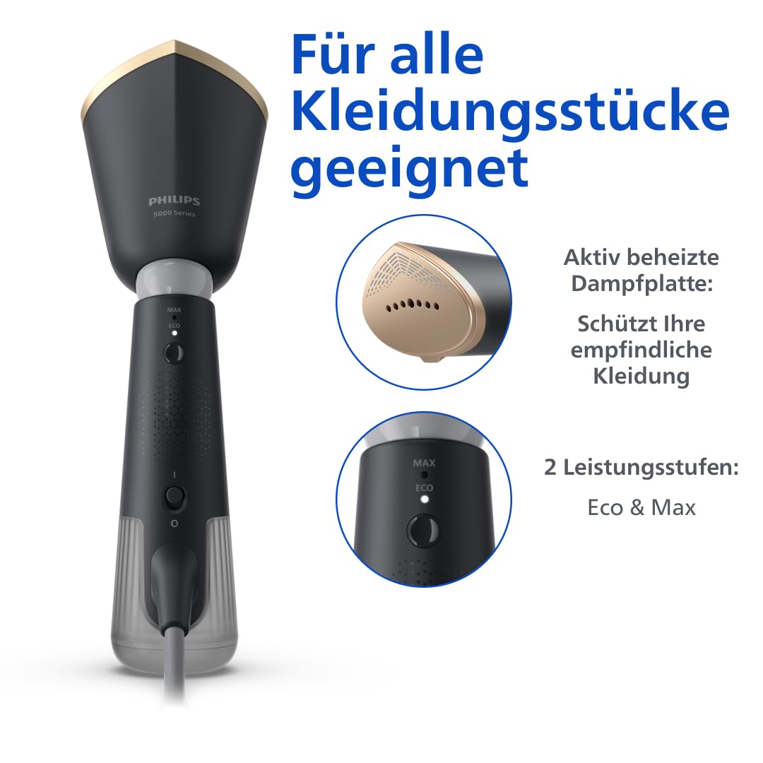 Philips Steamer 5000 Series, Gray, 1400 W - STH5030/80