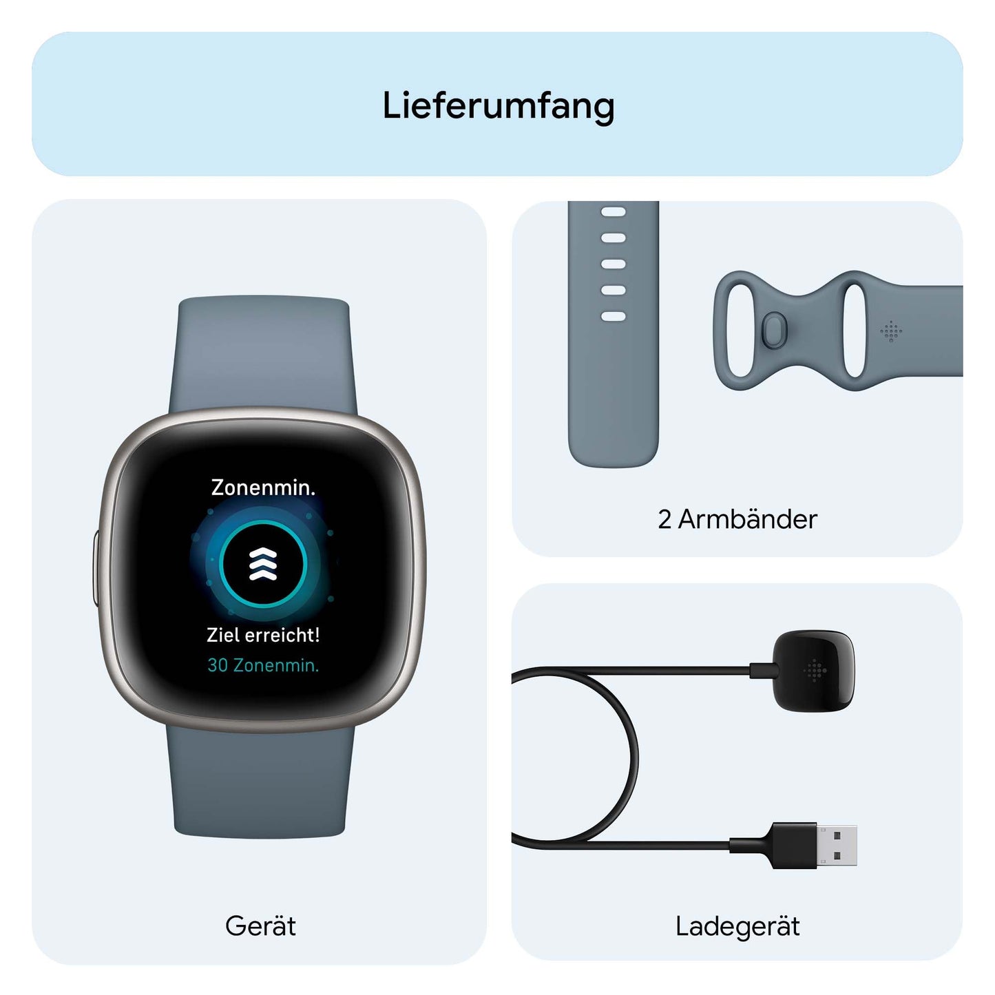 Fitbit Versa 4 (FB523SRAG)
